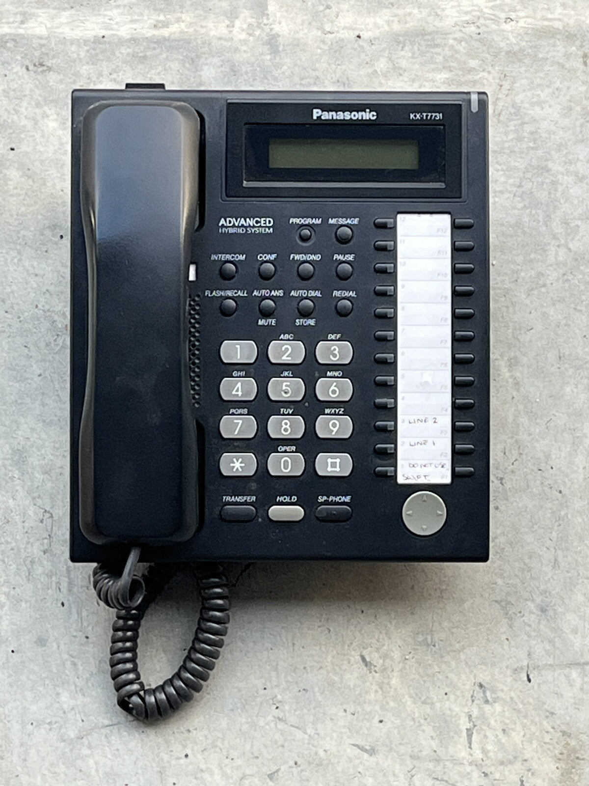 その他 Panasonic KX-FKF2 Panasonic KX-T7731 24-Button Display Speakerphone – Office Phone Depot