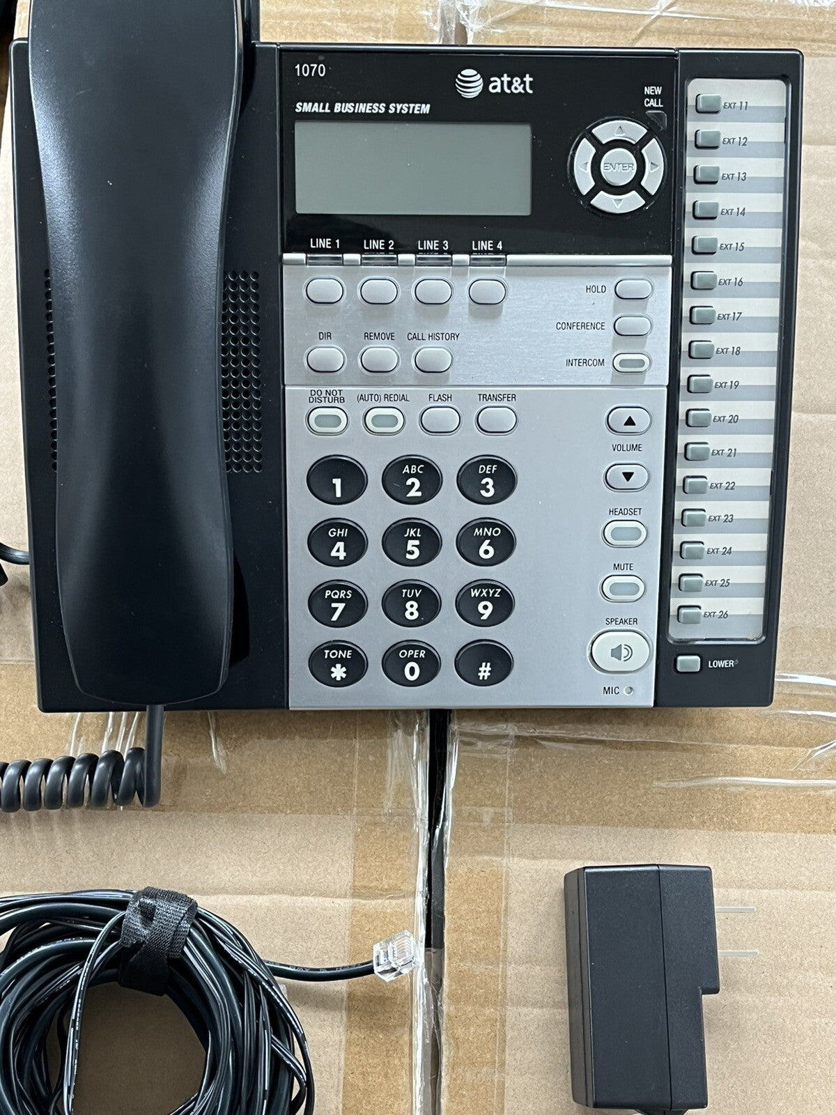 AT&T 1070 4-Line Small Business Phone with Caller ID – Pre-Owned