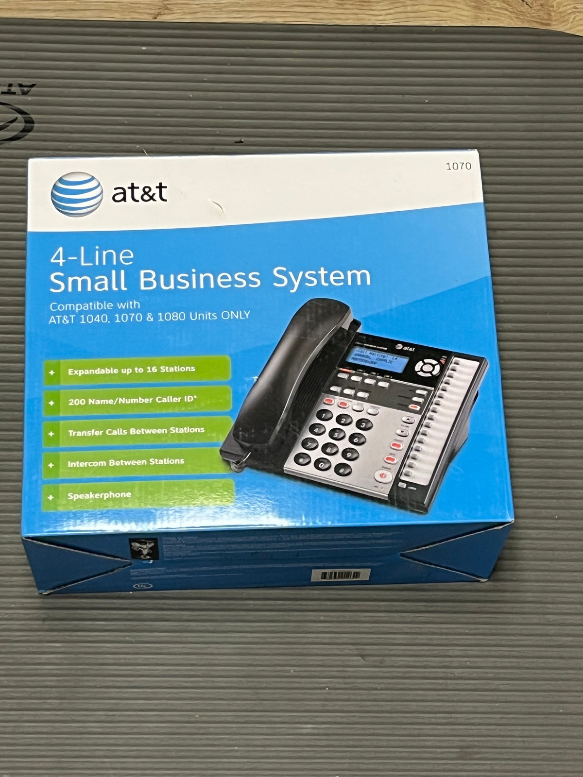 AT&T 1070 4-Line Small Business Phone with Caller ID – New